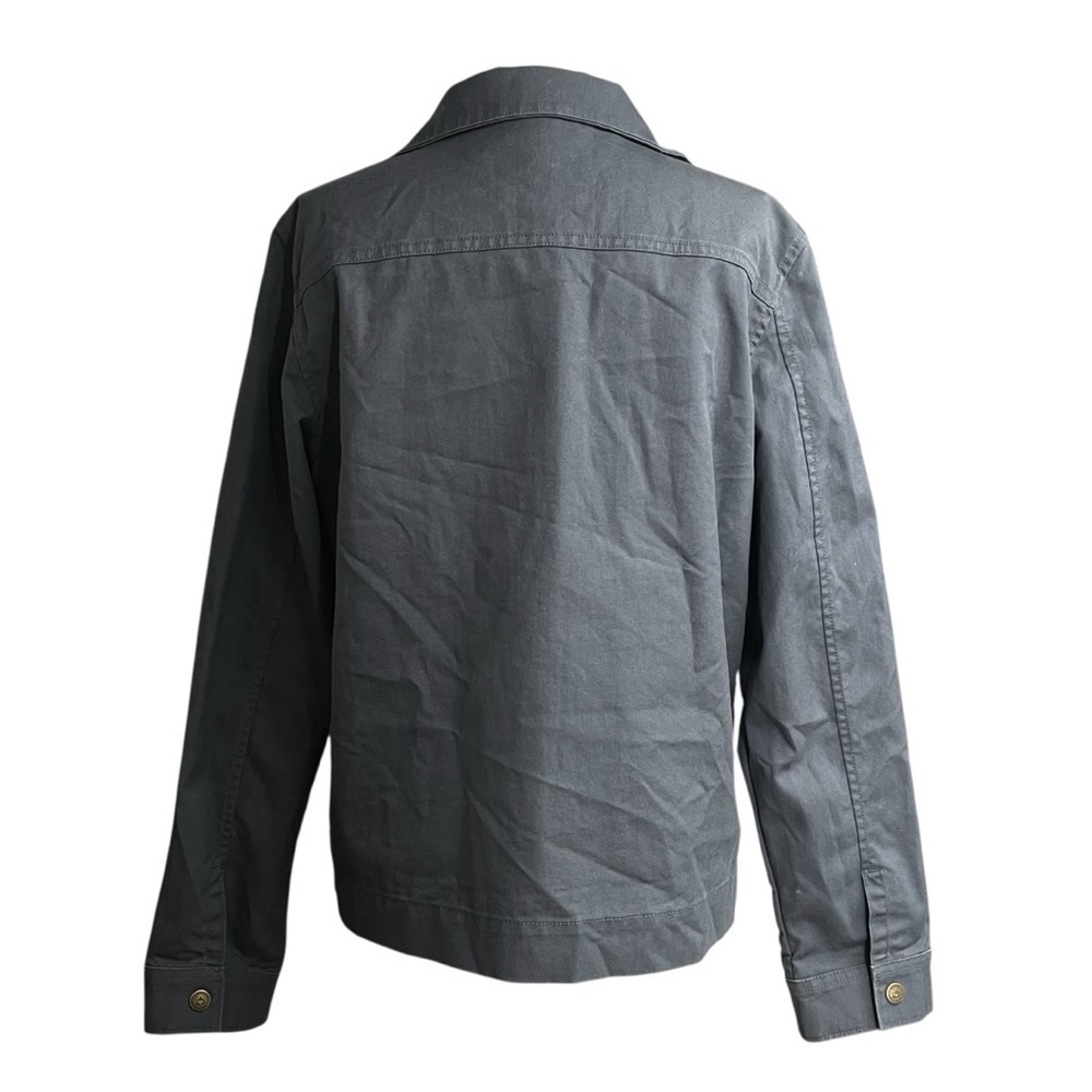 Patagonia Womens Prairie Dusk Barn Jacket Smolder Blue Military Style Coat Sz S - Picture 6 of 16